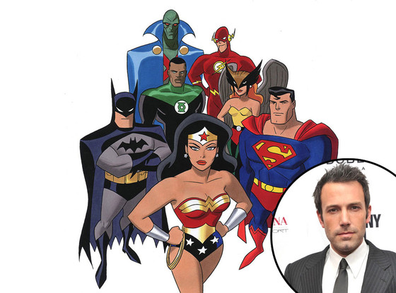 The Justice League cartoon, Ben Affleck The Justice League cartoon, Ben Affleck